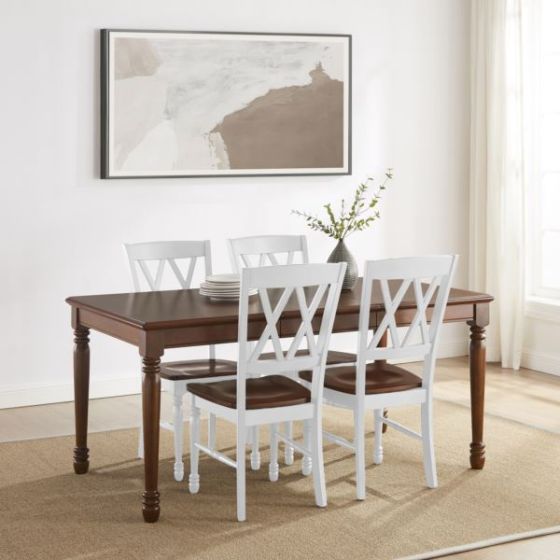 Shelby 5-Piece Dining Table Set For 4