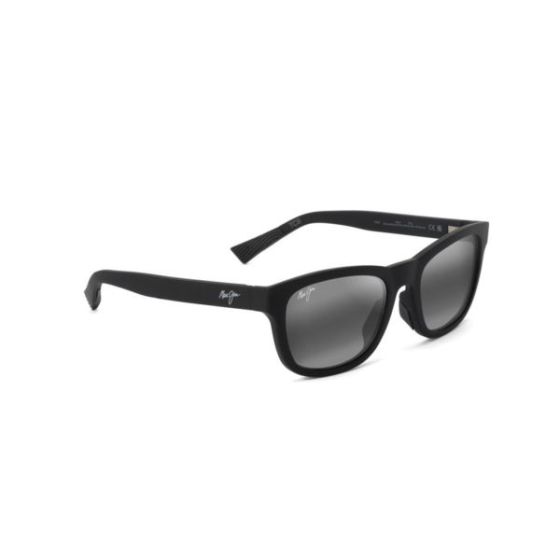 Kapi'i Polarized Sunglasses Matte Black Frame Neutral Gray Lens