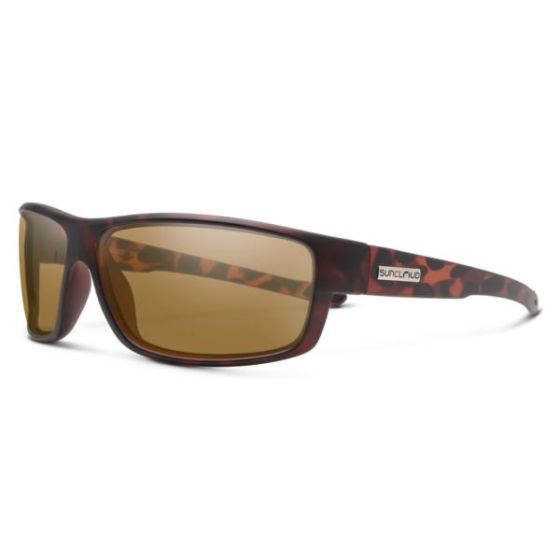 Suncloud Voucher Polarized Sunglasses - Matte Tortoise/Brown
