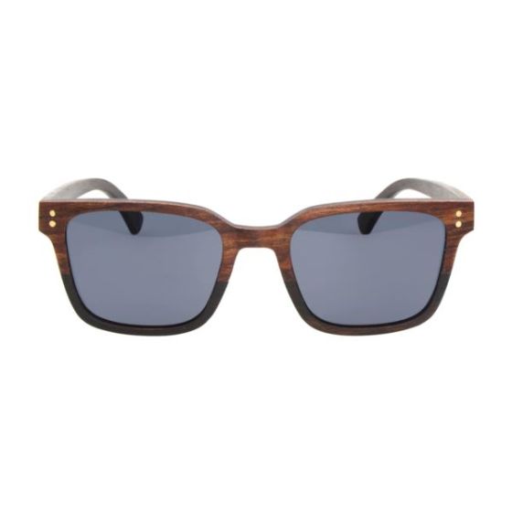 Bodhi  Burl Walnut & Ebony Sunglasses