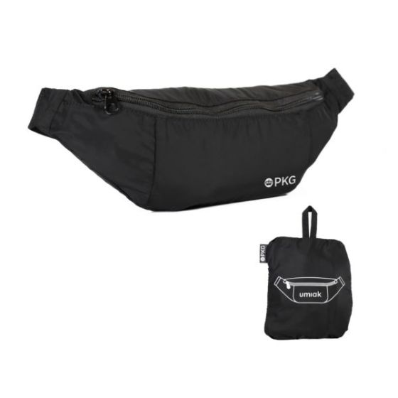 PKG umiak 3L Cross-body - recycled packable - Black