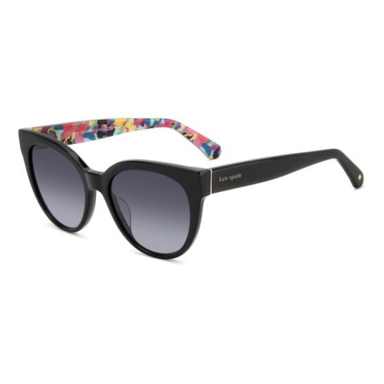 Javana Round Sunglasses - Black