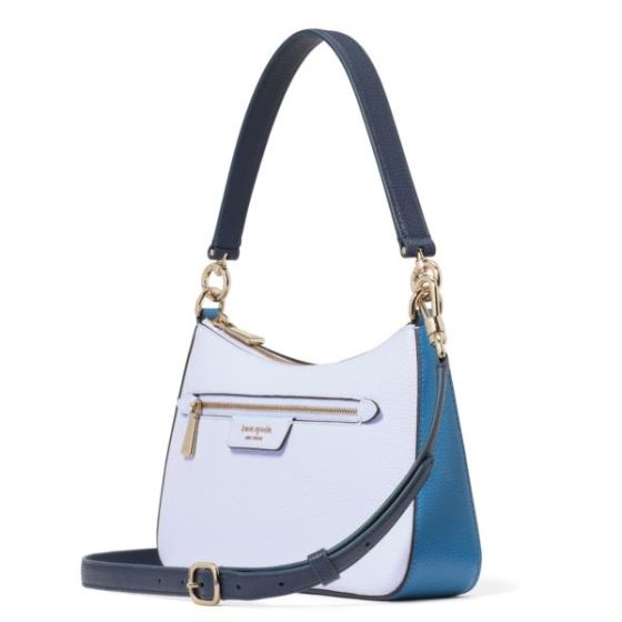 Hudson Colorblocked Convertible Crossbody - Pale Sapphirine Multi