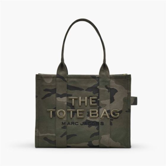 The Camo Jacquard Large Tote Bag