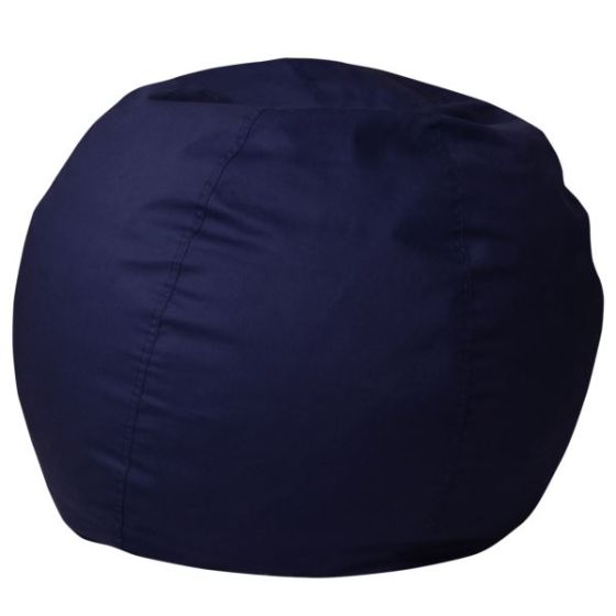 Navy Blue Bean Bag Chair: Small