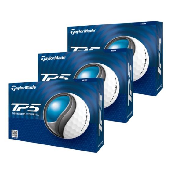 TP5 Golf Balls - White - 3 Dozen
