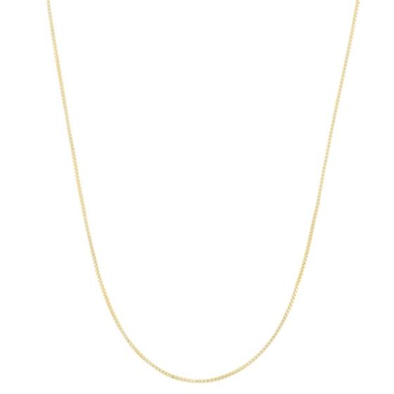 Box Chain Necklace Size 22