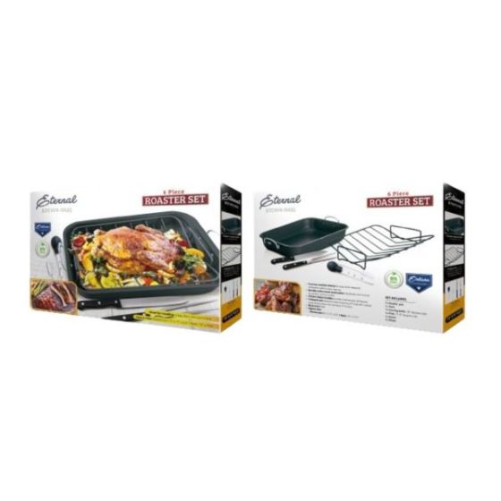 6 Pc Roaster Set
