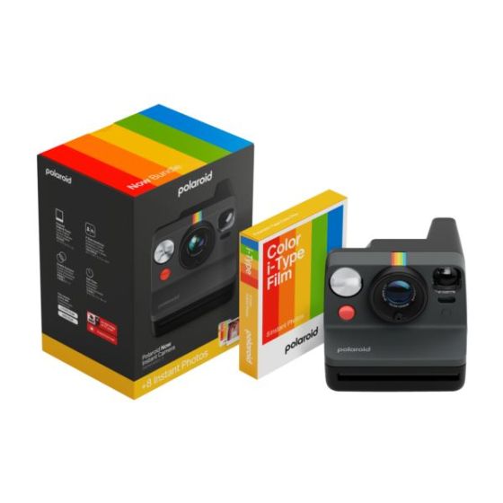 Now Generation 3 i-Type Instant Camera + Film Bundle - Black