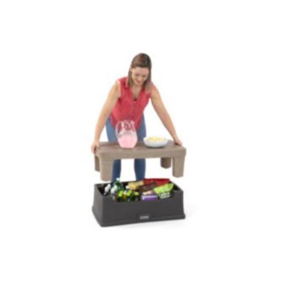 Serve and Store Multi-Use Table