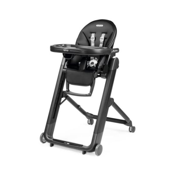Siesta Grow with Baby Folding High Chair & Recliner True Black
