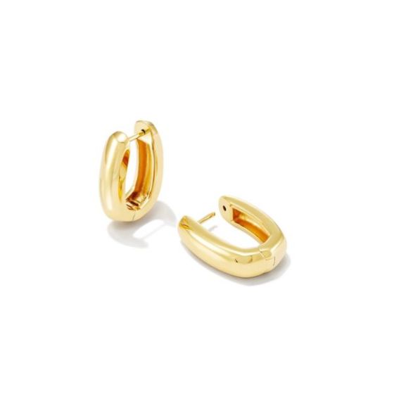 Ellen Wide Huggie Earrings