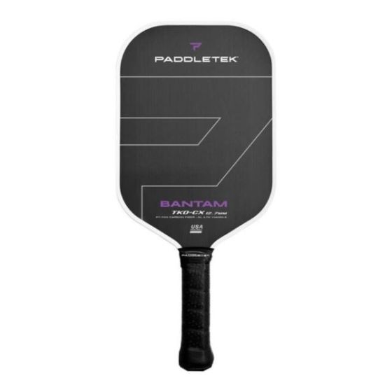 Paddletek Bantam TKO-C 12mm Pickleball Paddle - Aurora