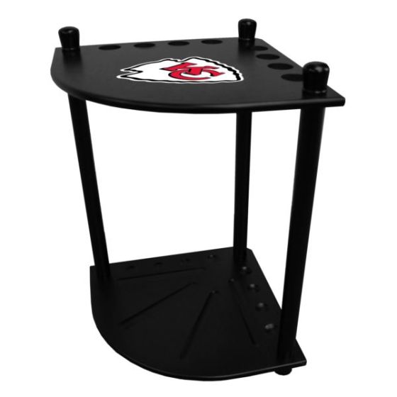 Kansas City Chiefs Corner Cue Rack