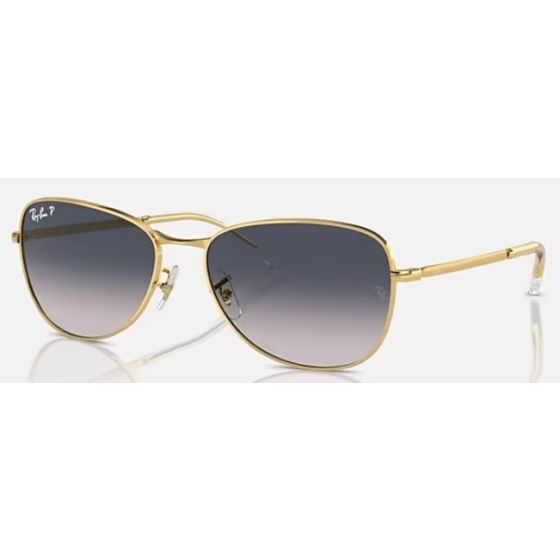 Ray-Ban Unisex Square Sunglasses Polarized Size 56