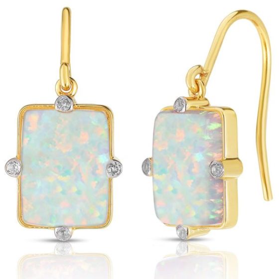 Opal Earrings