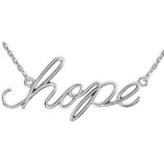 14K White 