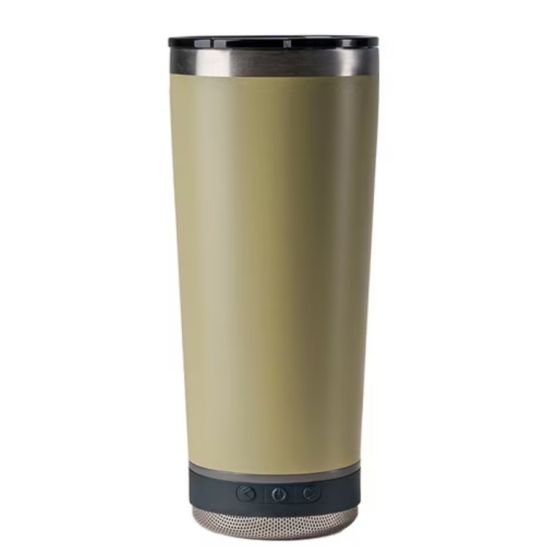 VIBE 18 oz Tumbler - Pro Speaker -Sandstone