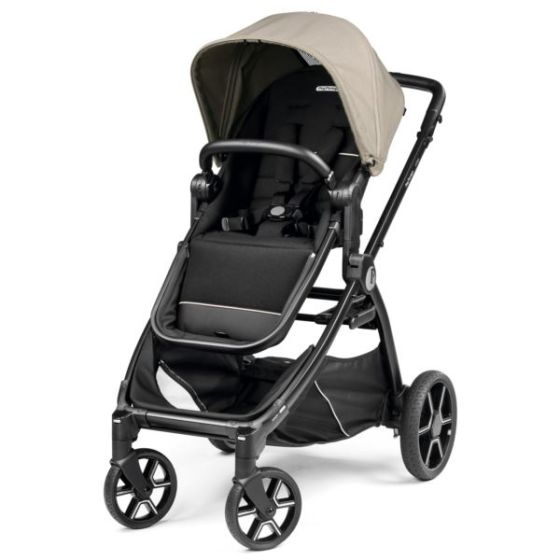 YPSI Single to Double Stroller w/ Reversible Seat Vanilla Blend