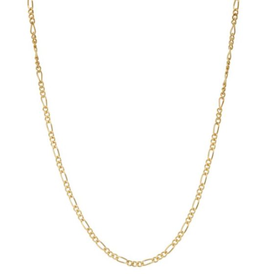 Figaro Chain Necklace Size 15.5