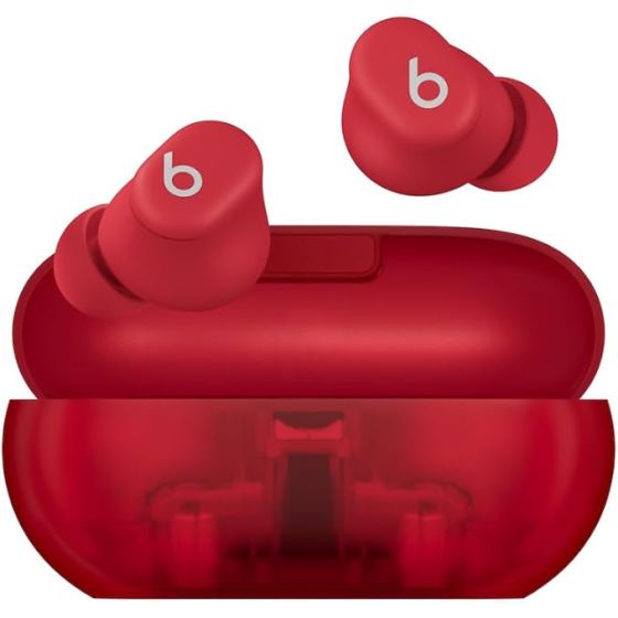 Beats by Dr. Dre Solo Buds- Transparent Red