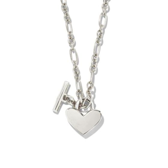 Heart Padlock Pendant Necklace