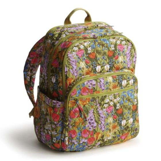 Large Bancroft Backpack-Meadow Bouquet-Premium Cotton