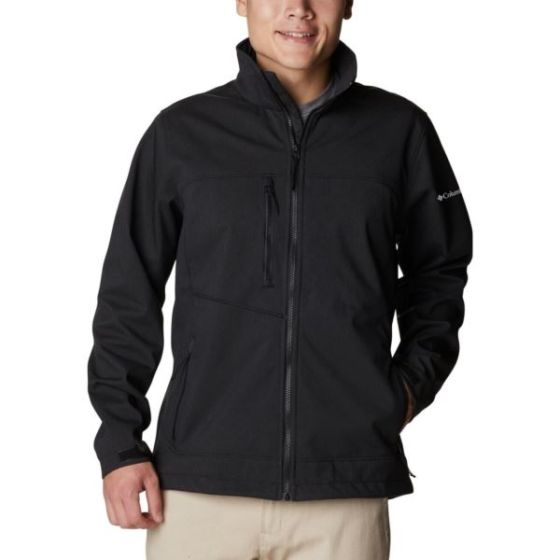 Mens Ascender II Softshell Jacket-Black-LG