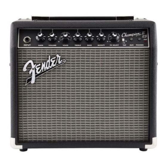 Champion II 25-watt 1 x 8 inch Combo Amplifier