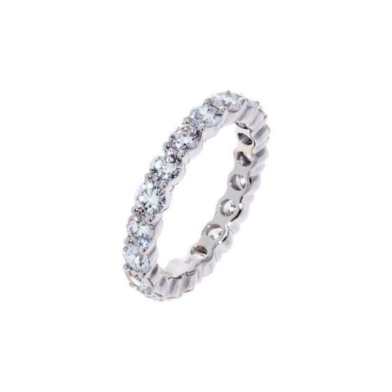 Lab-Grown Diamond Eternity Band 14K Size 6