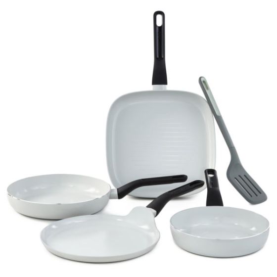 Leo Glints Non-Stick Non-Stick Recyled Aluminum 5pc Set, Spirit