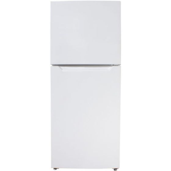 Energy Star 12 Cu. Ft. Apartment-Size Refrigerator with Top-Mount Freezer in White