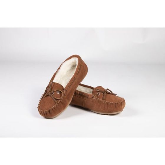 Womens Moccasins 2-Chestnut-9