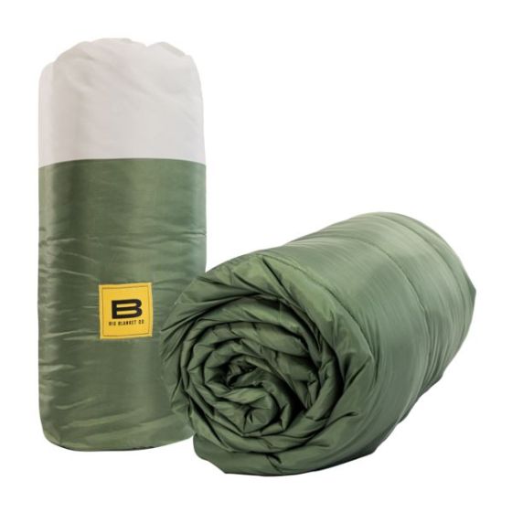 XL Outdoorsy Blanket - Green/White