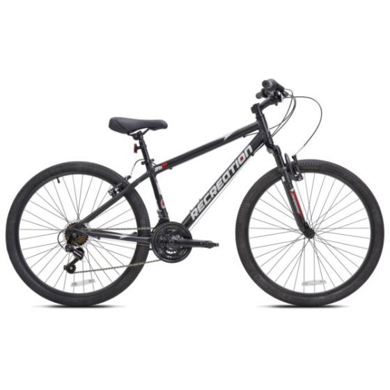 SilverRidge Men's Cross Country Mountain Bike in Black/S