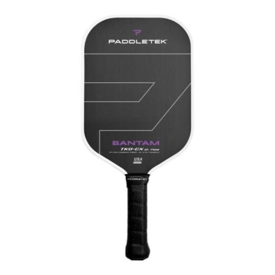 Paddletek Bantam TKO-CX 12mm Pickleball Paddle - Aurora