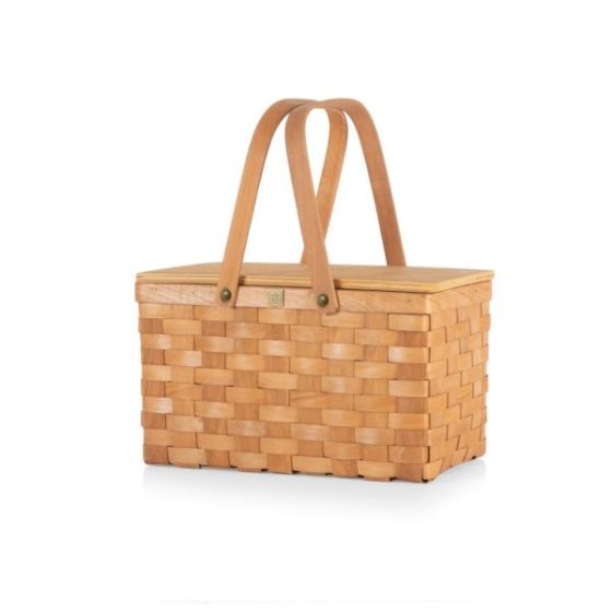 Poppy Picnic Basket - Beige