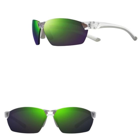Incline Semi Rimless Sunglass with Widened View