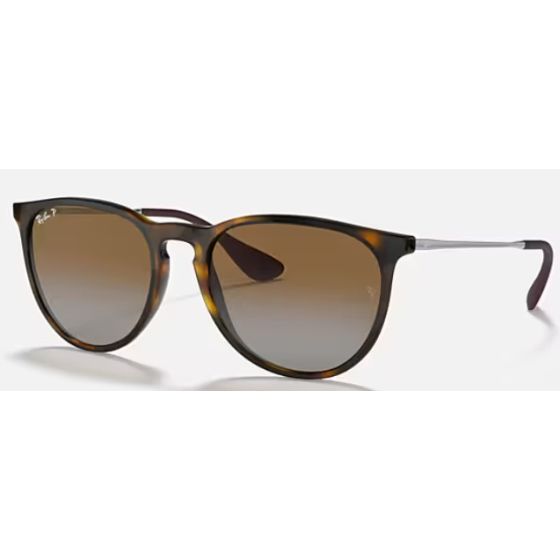 Ray-Ban Erika Classic Ladies Sunglasses Polarize Size 54-Brown