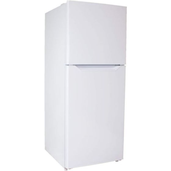 10.1 Cu. Ft. Apartment-Size Refrigerator with Top-Mount Freezer in White