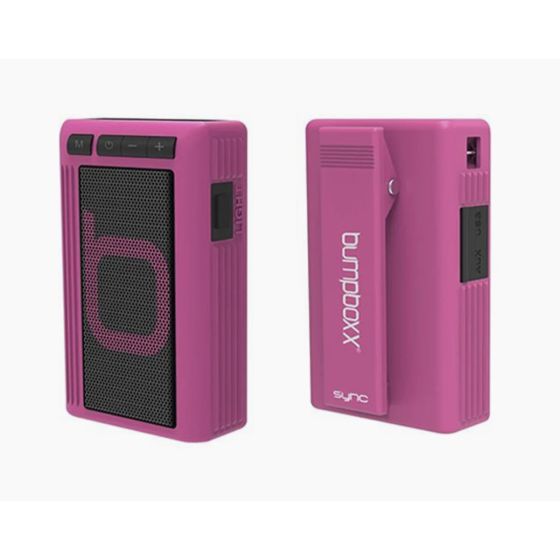 Bumpboxx Retro Pager Beeper Portable Bluetooth Speaker - Pink