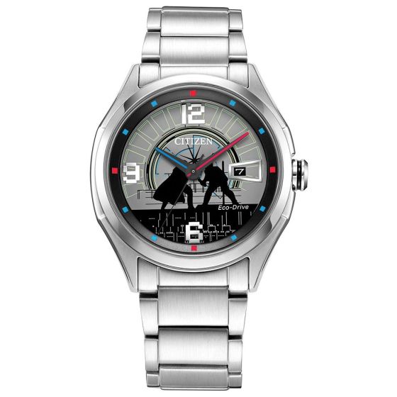 Men's Star Wars Duel Scene Stainless Steel Bracelet Watch