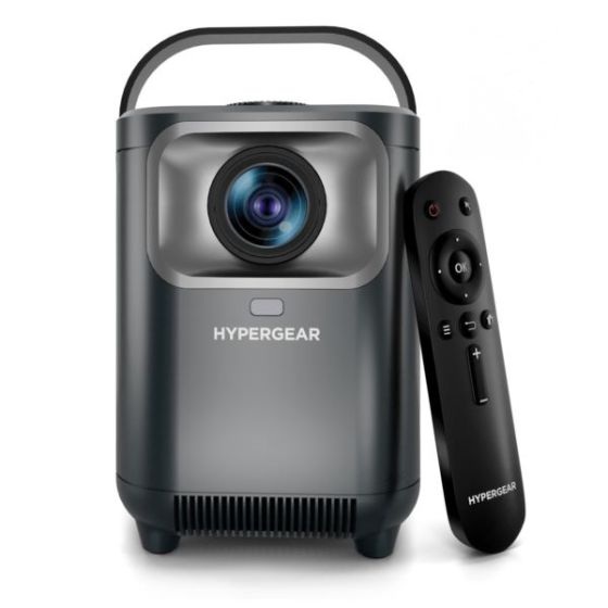 HyperGear CinMini Portable Mini Projector - Gray