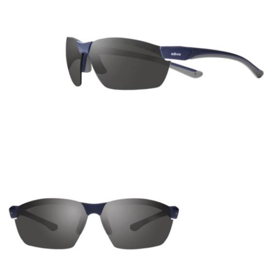 Incline Semi Rimless Sunglass with Widened View