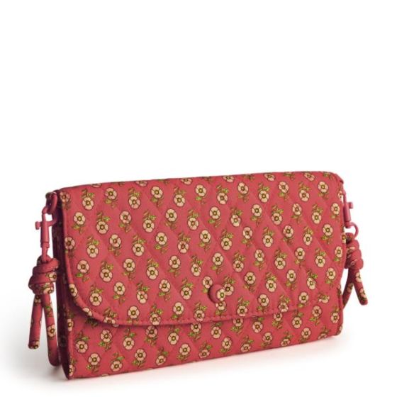 Wildwood Wallet Crossbody-Tiny Poppies-Premium Cotton