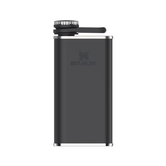 Classic Easy Fill Wide Mouth Flask 8oz - Black