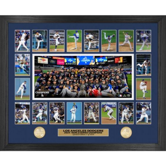 LA Dodgers 2024 World Series Memorable Moments Photo Mint
