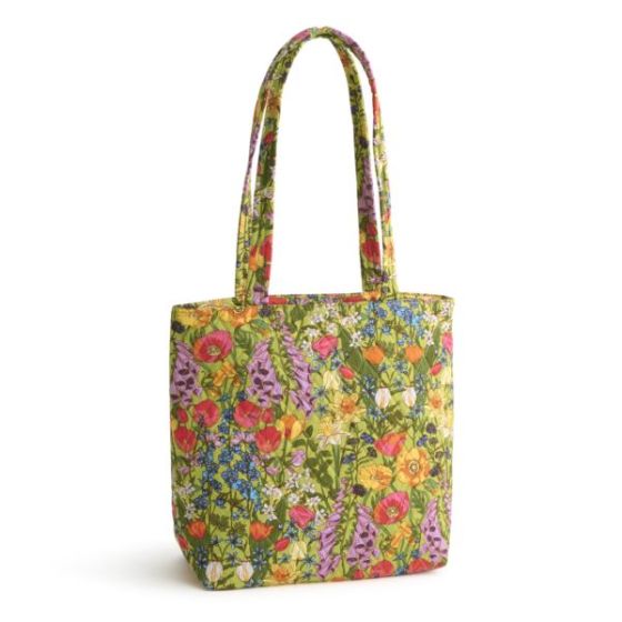 Small Original Zip Tote-Meadow Bouquet-Premium Cotton