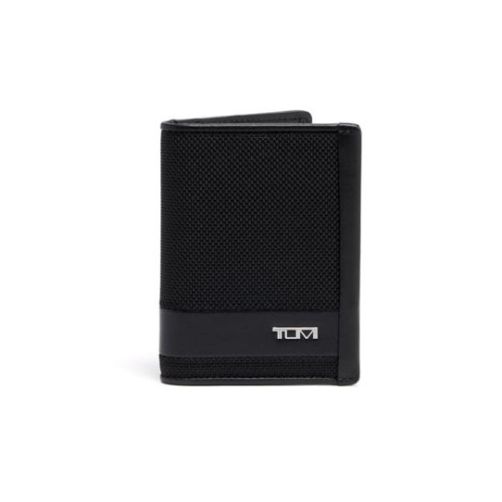 Alpha Folding Card Case Black