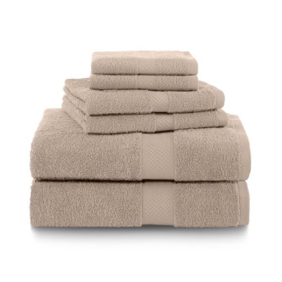 Ringspun Towel Set Size 6 Piece